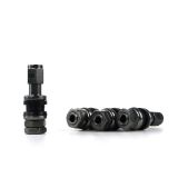 JGO. 4 VÁLVULAS DE ALUMINIO PARA LLANTAS-ANTRACITA