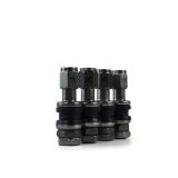 JGO. 4 VÁLVULAS DE ALUMINIO PARA LLANTAS-ANTRACITA