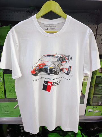 CAMISETA TOYOTA YARIS WRC OGIER TALLA L