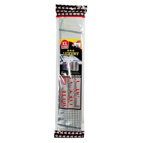 PARASOL ALUMINIZADO LASER CON VENTOSAS MED.150X80