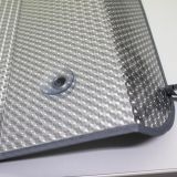 PARASOL ALUMINIZADO LASER CON VENTOSAS MED.150X80