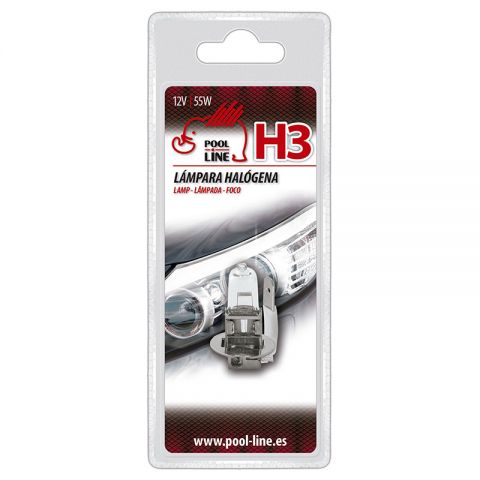 BLISTER 1 LAMPARA H3 12V 55W PK22s