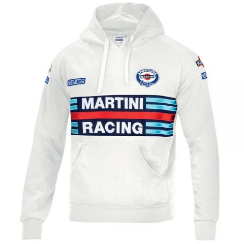 SUDADERA SPARCO MARTINI-R TALLA S BLANCO