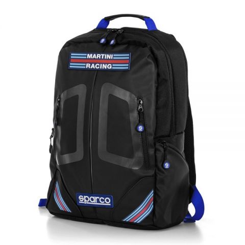 BOLSA SPARCO MARTINI-R AZUL/NEGRO MY23