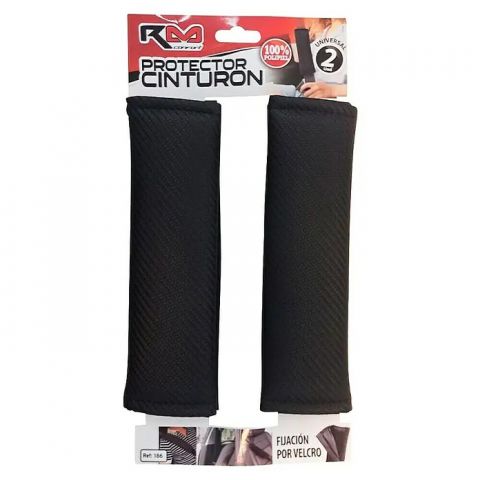 ALMOHADILLA CINTURÓN EFECTO CARBONO 2UDS