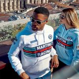 SUDADERA SPARCO MARTINI-R TALLA XL BLANCO
