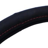 FUNDA VOLANTE MOMO EASY MICROF. BLK-RED 38-39CM