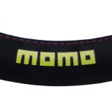 FUNDA VOLANTE MOMO EASY MICROF. BLK-RED 38-39CM