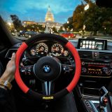 FUNDA VOLANTE MOMO EASY MICROF. RED-BLACK 38-39CM