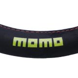 FUNDA VOLANTE MOMO EASY MICROF. RED-BLACK 38-39CM