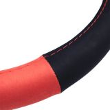 FUNDA VOLANTE MOMO EASY MICROF. RED-BLACK 38-39CM