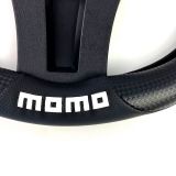 FUNDA VOLANTE MOMO TUNING COLOR NEGRO 38-39CM