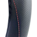 FUNDA DE VOLANTE MOMO COLOR NEGRO/ROJO 38-39CM