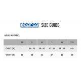 SUDADERA SPARCO FRAME TALLA XXL NEGRO