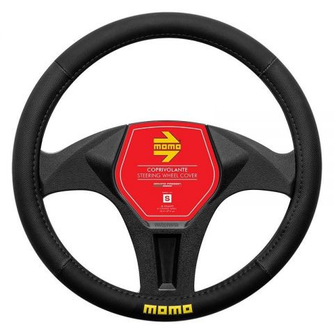 FUNDA VOLANTE MOMO EASY BLACK-BLK PU S 36,5CM-37,9
