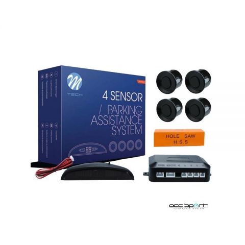 SENSORES DE APARCAMIENTO CP4 PANTALLA LED - NEGRO