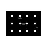 BANDEJA PORTA BROCAS PARA CARRO DE HERRAMIENTAS