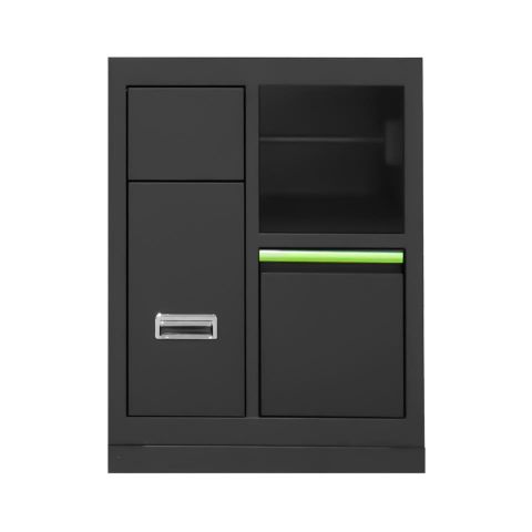 MUEBLE CON 3 CAJONES CON PORTABOBINA DE PAPEL